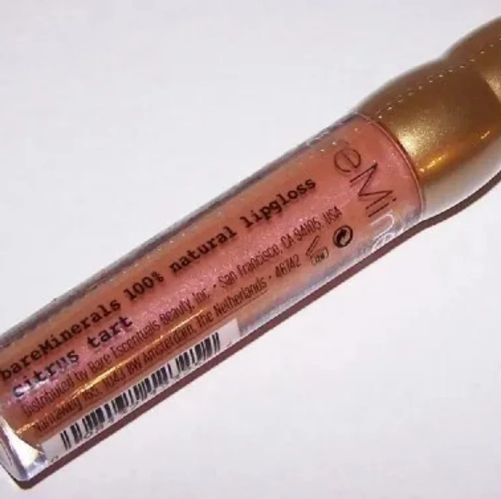 🧚‍♀️CITRUS TART BareMinerals RARE 100% Natural Lip Gloss NWT/SEALED